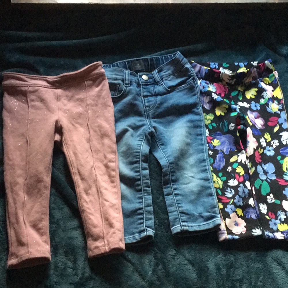 18m girl pants bundle of 3